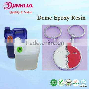 High Dome Colorful Thick Epoxy Resin Glue for Promotional Gifts