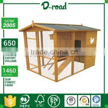 Comfortable Design 3D Custom Commercial Chicken Wood House