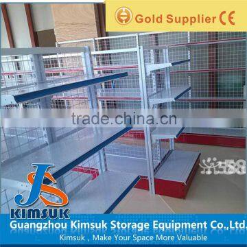 Multi - Level 150KG - 600KG Shelf Supermarket Wooden Shelving