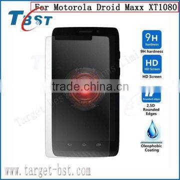 Factory Price 9H Hardness Anti Explosion Tempered Glass Screen Protector for Motorola Droid Maxx XT1080