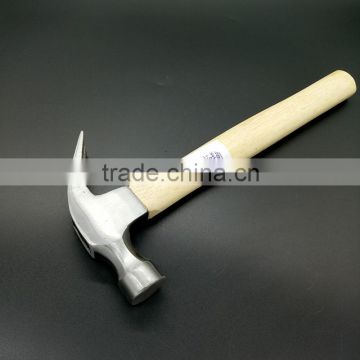 500g claw hammer with wooden handel