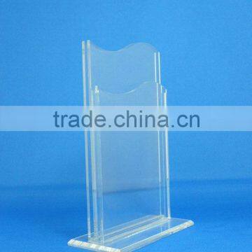 clear acrylic restaurant menu cards holders