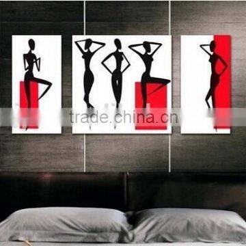 Sexy girl custom decorative plexiglass wall panel