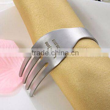 Fork Napkin Ring Personal Customized Engravable Blank Napkin Ring photo-2