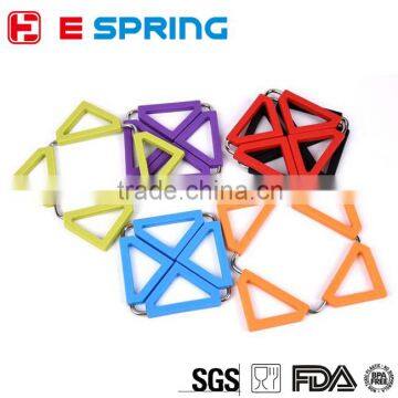 Candy color Silicone Heat Mats Pads Pot holder Coaster