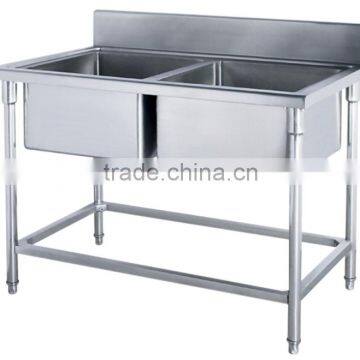 Industrial Free-standing Stainless Steel Kitchen Sink GR-301B