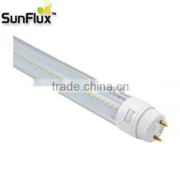 SunFlux CE RoHs approved 5 years warranty hot sale t8 led tube