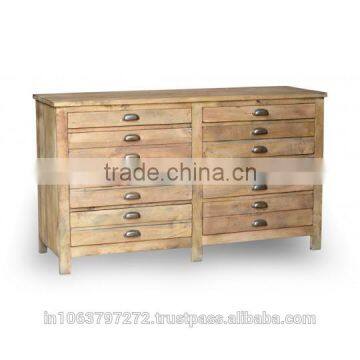 Buffet Side Board with FSC Reclaimed Wood