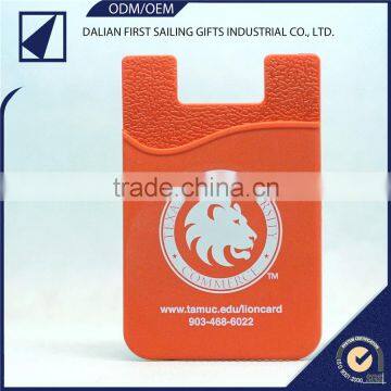 Useful Promotional Gift Lovely Color Silicon Card Holder for Mobile photo-5