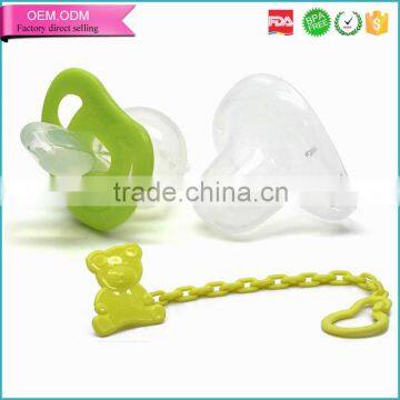 High quality baby supplies ECO-friendly pp baby soother clip pacifier clip