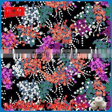 Wholesale Cheap Softextile Plain Spun Rayon Fabric, Printed 100% Viscose Fabric Price