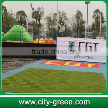 Eco-Friend Design Grass Floor Tile For Garden