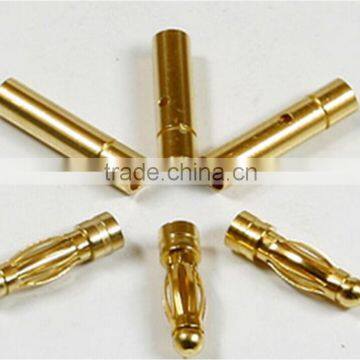 2.0mm 3.0mm 3.5mm 4mm 5.0mm 5.5mm 6.0mm 8.0mm banana gold plated connector male and female for RC ESC LIPO Battery