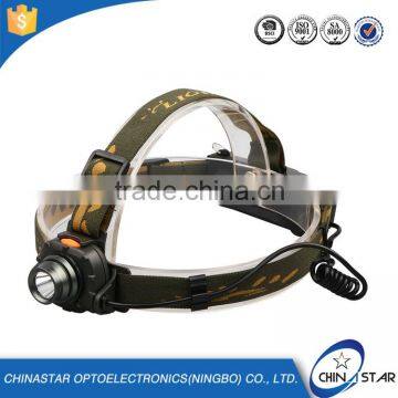 High-quality XP-E R3 LED head lamp with Sensor switch