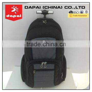 Trolley Backpack For Travel 1680D Trolley Laptop Backpack