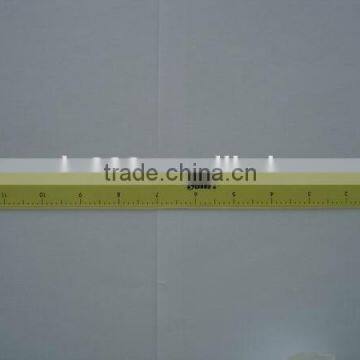 factory price cutom 30cm 12' plastic ruler with logo printing