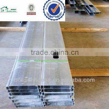 Cold-formed galvanized steel frame for steel structure