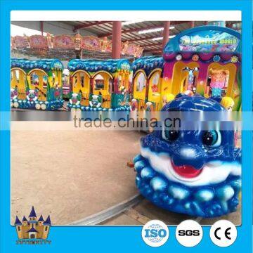 Animal Track Train Amusement Park Ocean Track Train Rides