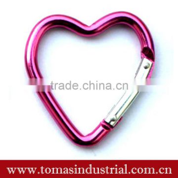 durable heart shape carabiner clips wholesale