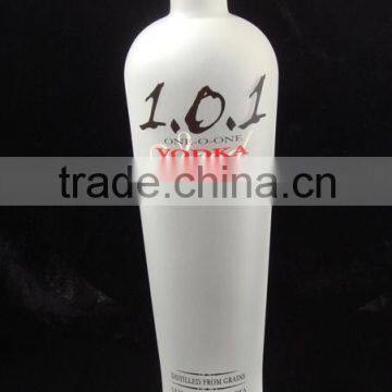 750ML FROSTED CRYSTAL GLASS BOTTLE