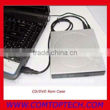 USB 2.0 External Slim Case, CD DVD ROM Drive box