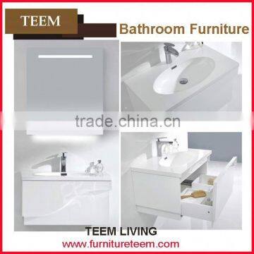 hot sales new design vanities manufacturer high end design soild wood gloss bathroom cabinet