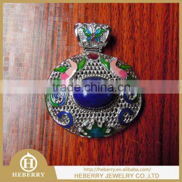 Colorful Enamel Christmas Charms Pendants, 925 sterling silver Enamel Bracelet Charms Wholesale