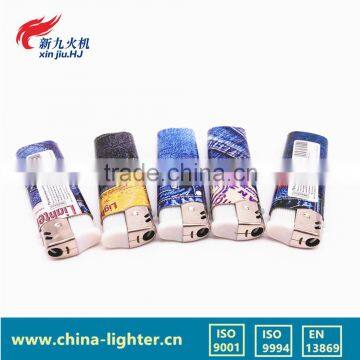 Custom Sticker Torch Lighter Windproof Gas Flame Lighter photo-2
