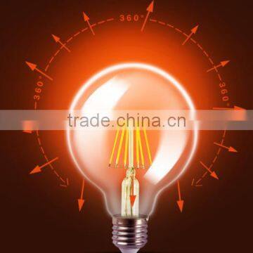 Dimmable 8W led filament bulb, GS/CE/ERP/Rohs dimmable filament bulb