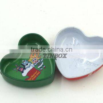 Wedding Gift Mini Heart Shape Tin Can for Candy Chocolate Jewelry