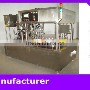 4 heads fully automatic spout bag fillig packing machine