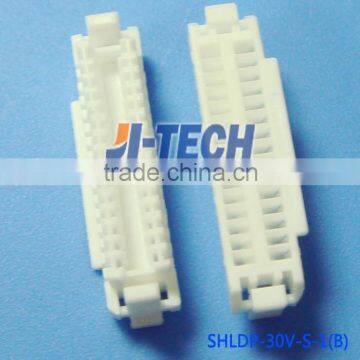 1.0mm Pitch Electronic Wire to Board Connector SHLD Series JST 30 Pin Connector SHLDP-30V-S-1(B) Housing Dual Row