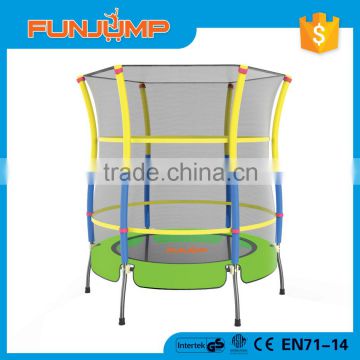 FUNJUMP 55inch kids Mini indoor trampoline with safety net