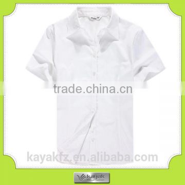 OEM busiess blank white formal men's custom shirt