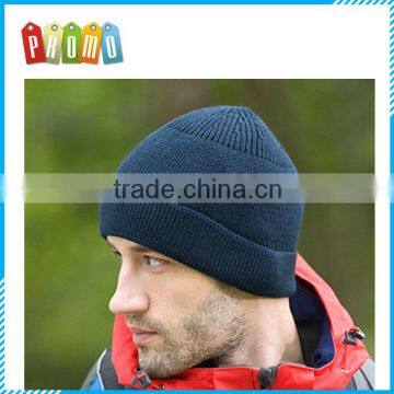 Wholesale fashion winter knitting wool hat, knitted beanie hat