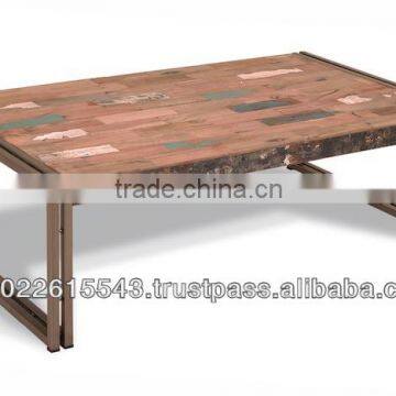 Reclaimed wood furniture Coffee Table, Jodhpur Painted Furniture coffee Table