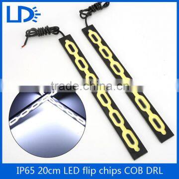 Ultra Bright LED Daytime Running lights DC 12V Waterproof Auto Car DRL car styling COB Driving Fog lamp for Honda Toyota Lexus