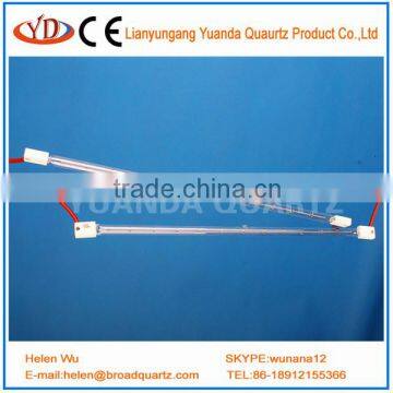 Quartz infrared heating light element