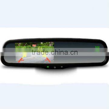 latest 4.3inch ford fiesta rearview mirror with monitor and compass display your best choice