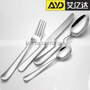 Elegant cutlery! silver stainless steel kitchen utensil