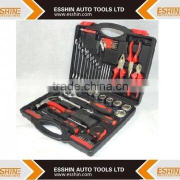 Hot Sale-ESSHIN 71pcs Tool Kit,Socket Wrench Tool Kit,Hand Tool set