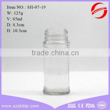 Direct selling abroad salt and pepper jar apothecary jar mini glass jar