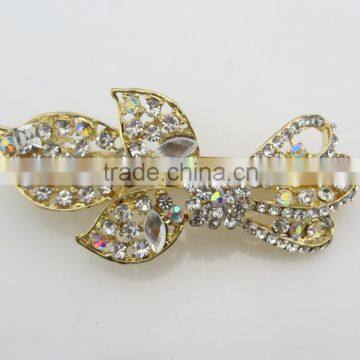 Europe styles flower petal ponytail barrette