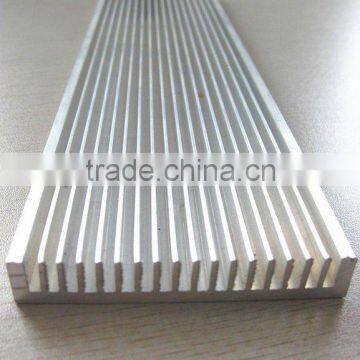 mill finish aluminum heat sink profile