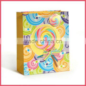 Colorful 3D Lollipop Birthday Gift Bag