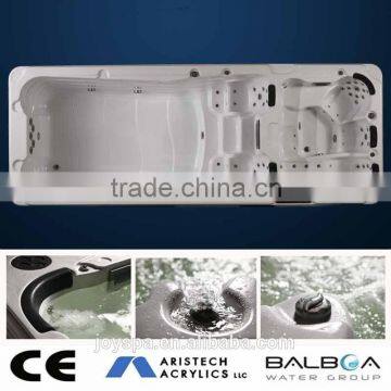 Combo Massage (Air & Whirlpool) Massage Type and Corner Drain Location Swim Spa Bath photo-3