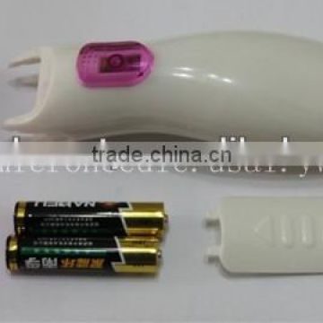 Red,yellow,green,blue and purple head 540 micro needle roller,Mini vibration dermaroller-L007