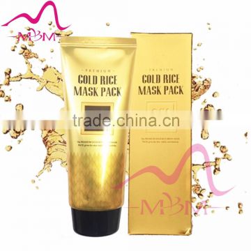 Face Use Crystal Material bio collagen pure golden facial mask