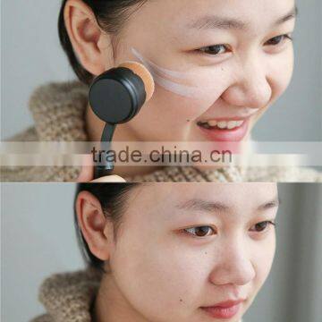 New Long Handle Round Cosmetic Mineral Make up Brush photo-5