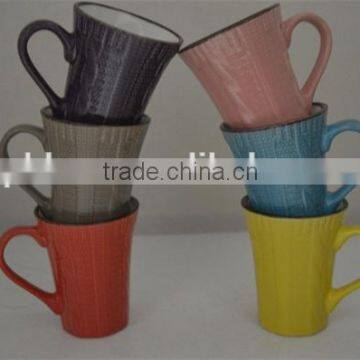 best selling ceramic glazed mugs cups customizable designs with color box